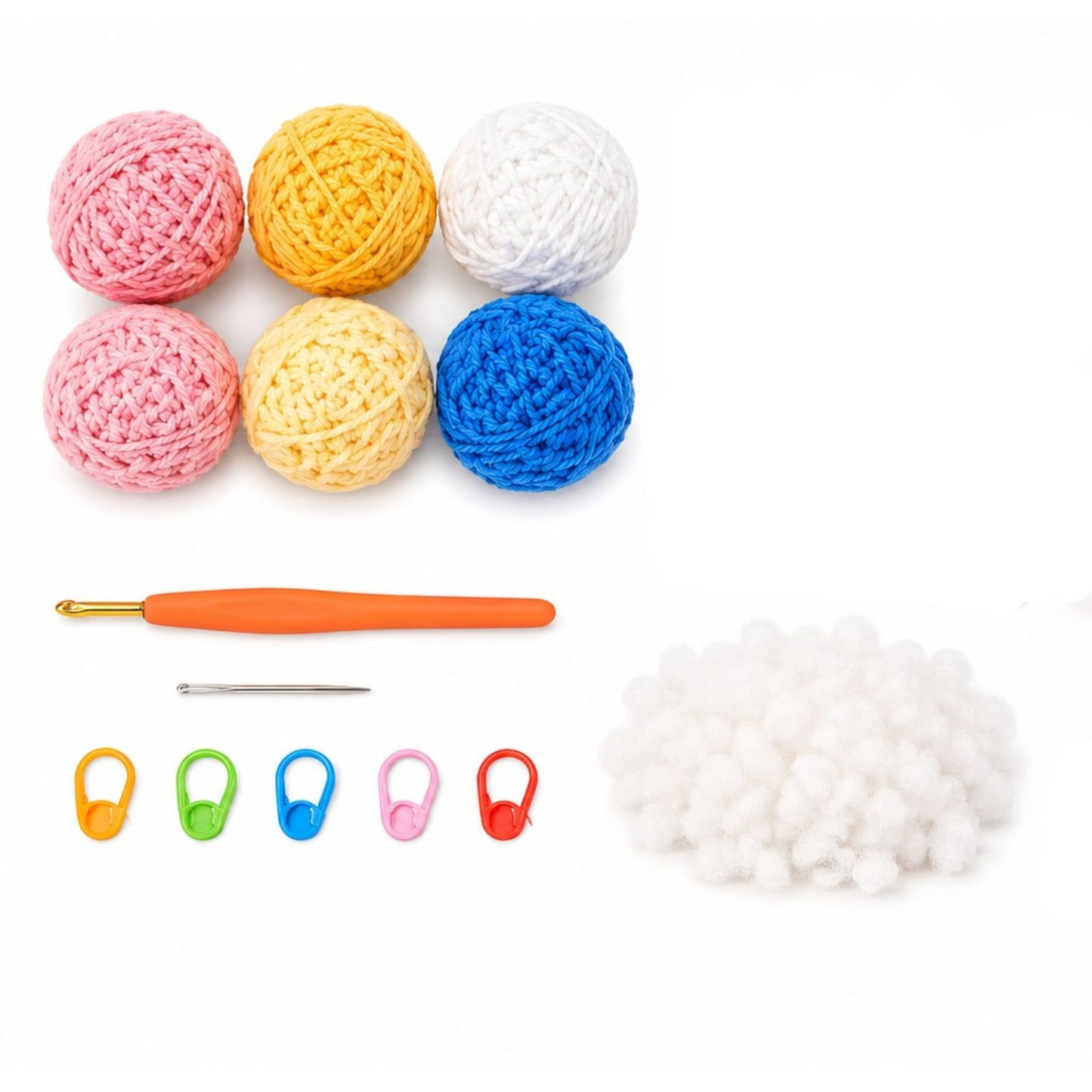 Home Collection Pack of 2 Seal Crochet Kit for Beginners