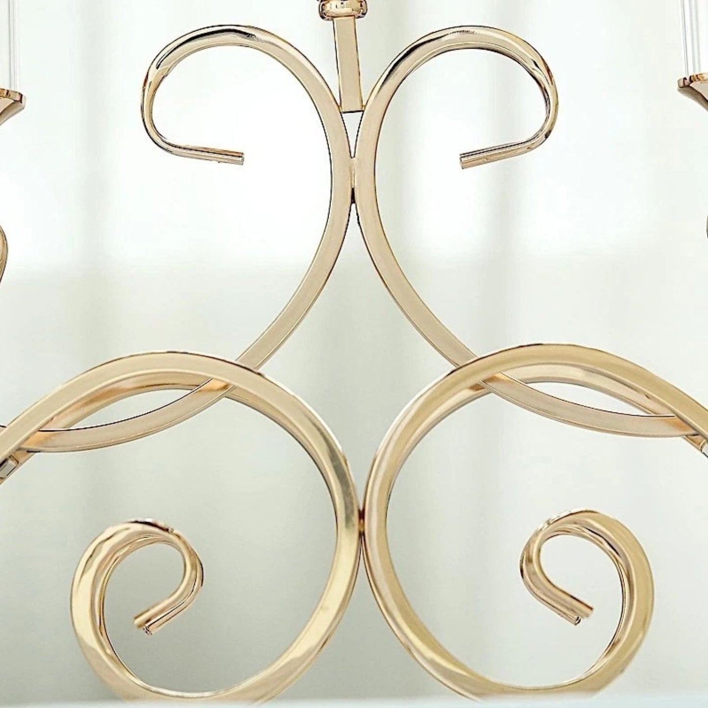 Home Collection Tall Candelabra Hurricane Candle Holder for 5 Candles 18"