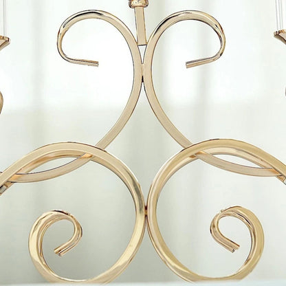 Home Collection Tall Candelabra Hurricane Candle Holder for 5 Candles 18"