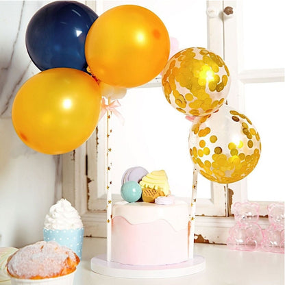 Home Collection Mini Balloon Garland Cake Topper Set