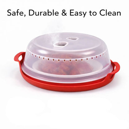 Home Collection Pack of 2 Microwave Splatter Cover Guard 10.5 Inch