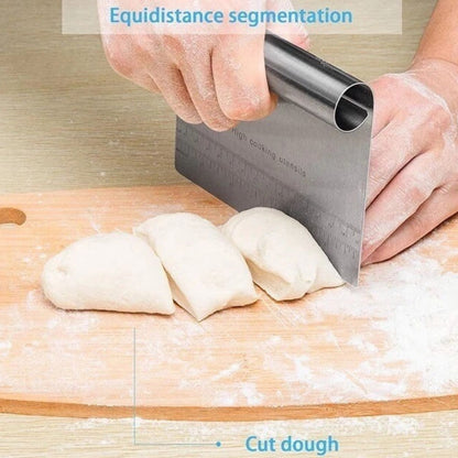 Home Collection Stainless Steel Dough Cutter Scraper