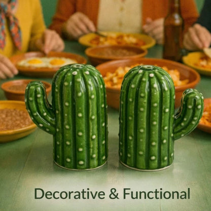 Home Collection Cactus Salt and Pepper Shaker Set