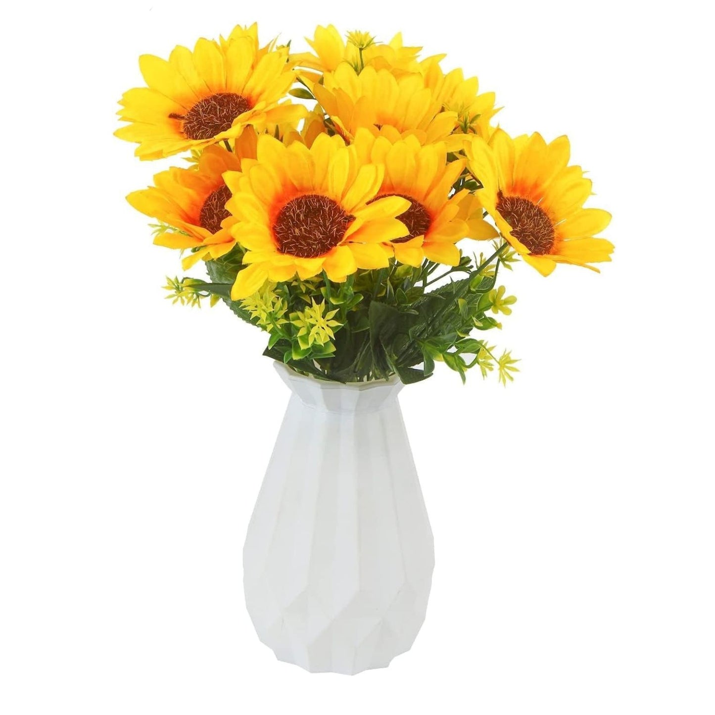 Home Collection 2Pcs Artificial Sunflower Bouquets with Stems
