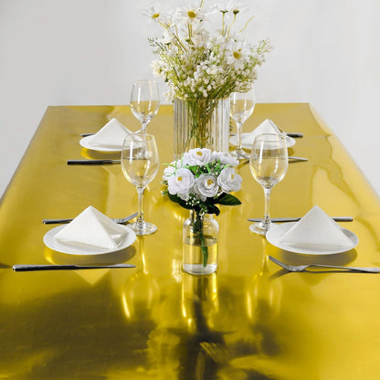 Home Collection 65 ft Mirrored Plastic Aisle Runner