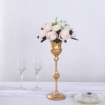 Pack of 2 Bouquets Silk Rose Flower Balls 10 Inch