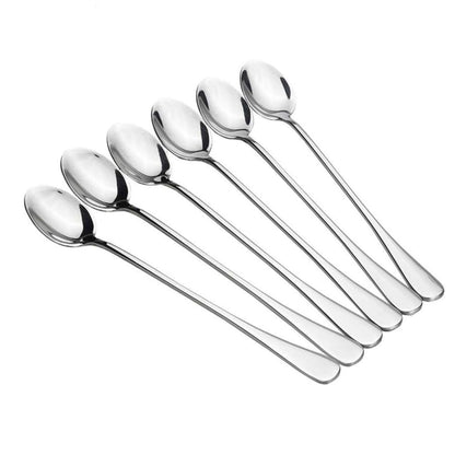 Home Collection 10-Piece Long Handle Iced Tea Spoons
