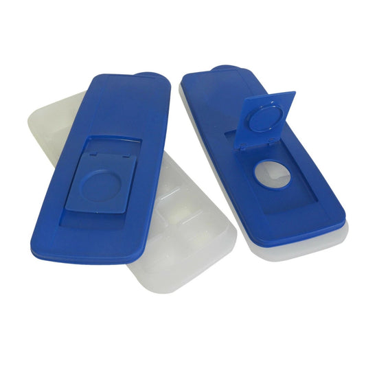 Home Collection 2-Pack No-Spill Ice Cube Trays with Removable Lid
