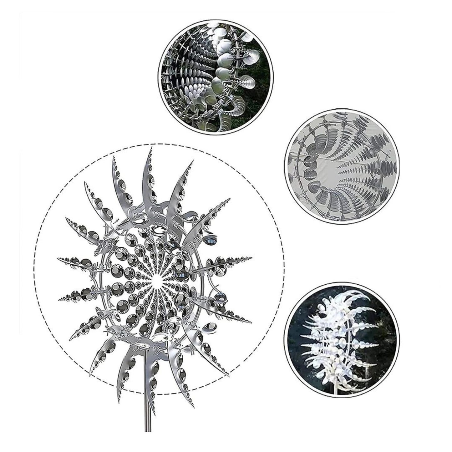 Home Collection Magical Kinetic Windmill Spinner