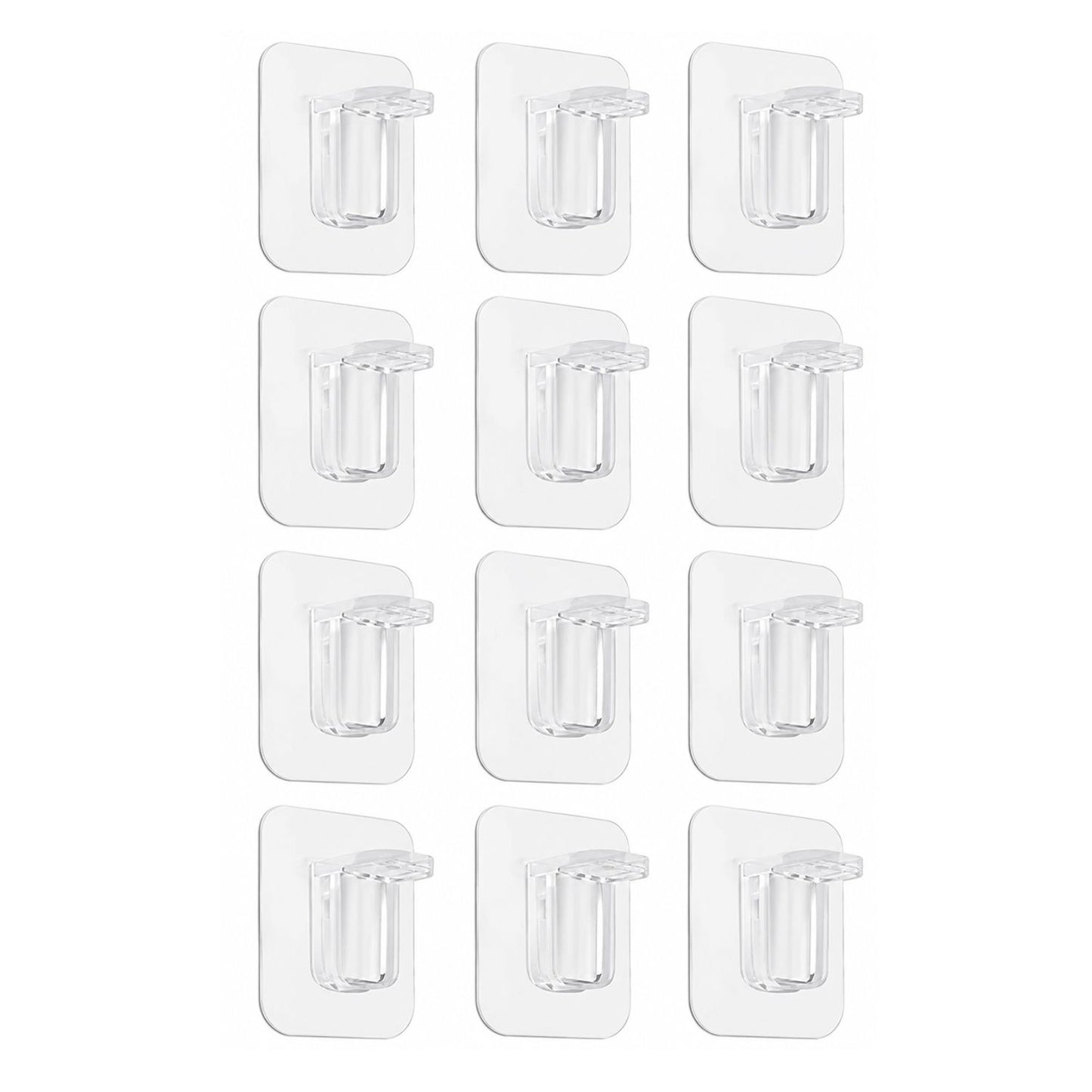 Home Collection Pack of 12 Self Adhesive Shelf Support Pegs Brackets