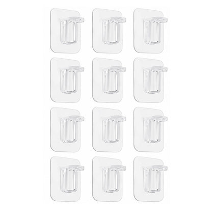 Home Collection Pack of 12 Self Adhesive Shelf Support Pegs Brackets