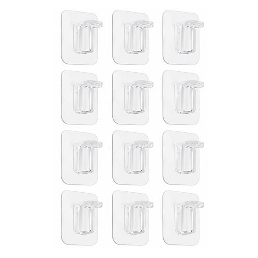 Home Collection Pack of 12 Self Adhesive Shelf Support Pegs Brackets
