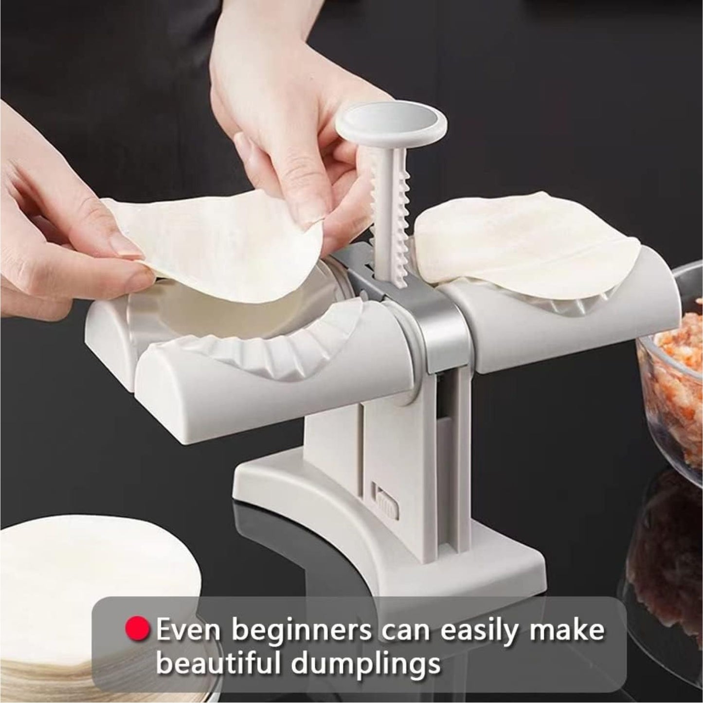 Home Collection 2-in-1 Automatic Dumpling Maker Mold