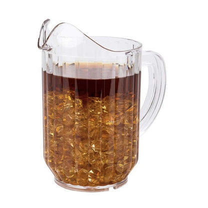 Home Collection Durable Clear Plastic Water Pitcher
