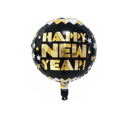 Home Collection Happy New Year Balloon Banner Bunting Set