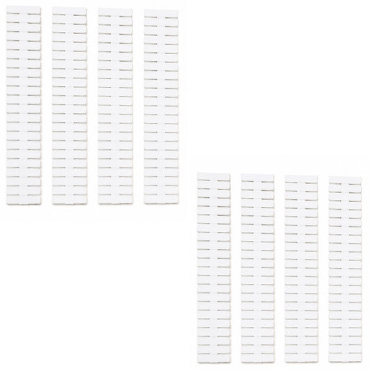 Home Collection Pack of 8 Adjustable Drawer Dividers Set DIY Storage Organizers