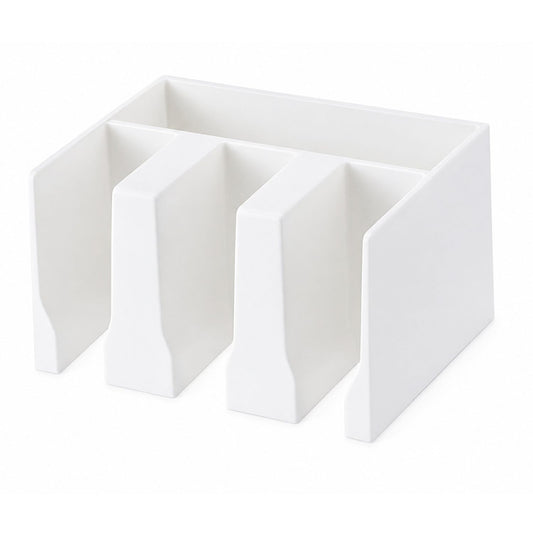 Home Collection Wall Mounted Toothpaste Holder Rack Multi-Functional