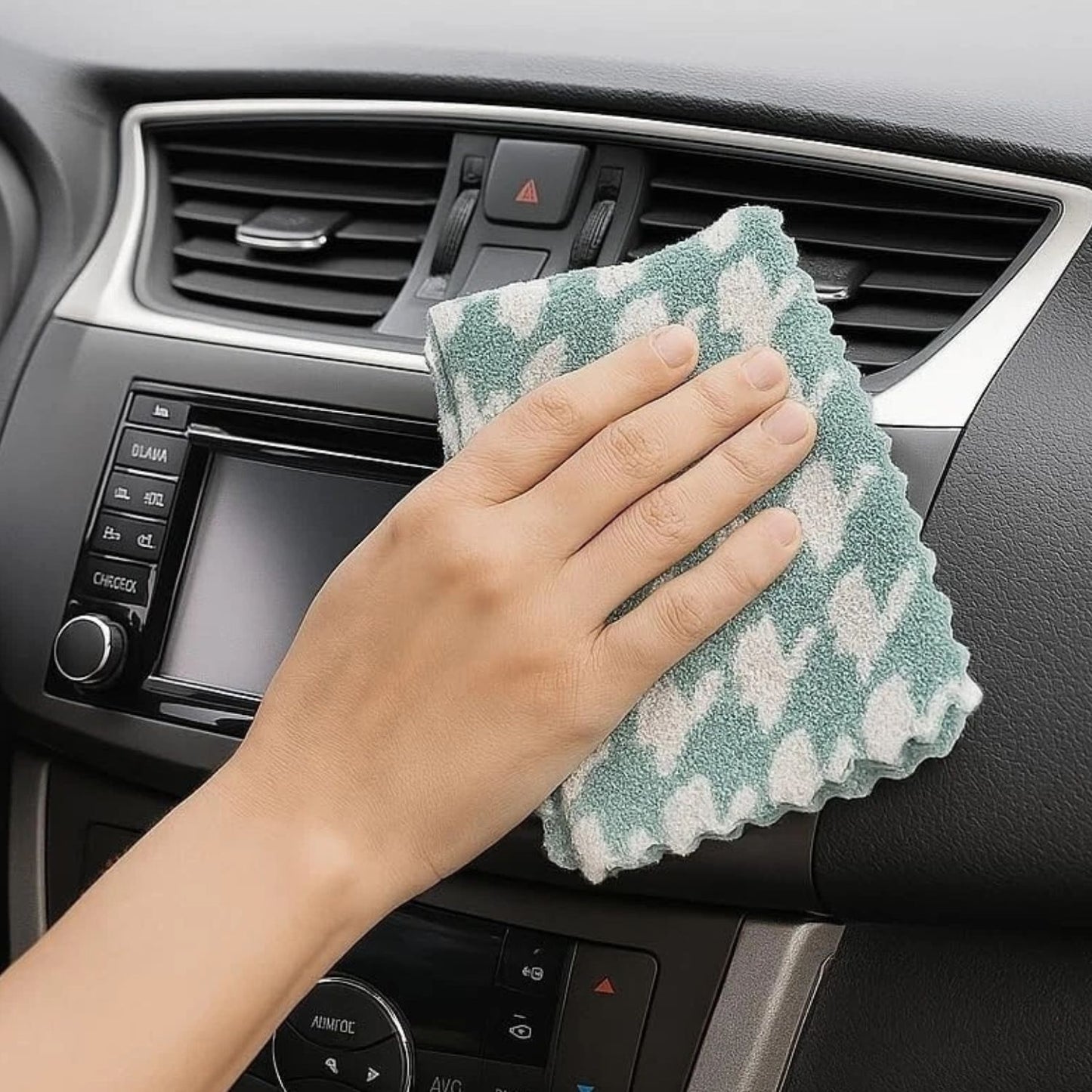 Home Collection Pack of 5 Microfiber Cleaning Cloths 11.5x11.5
