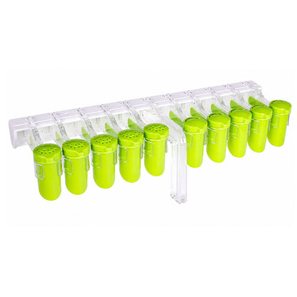 Home Collection Wall Mount Seasoning Bag Rack Spice Packet Clip Holder