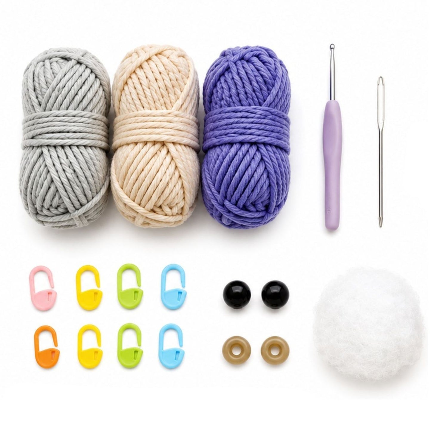 Home Collection Reindeer Crochet Kit for Beginners