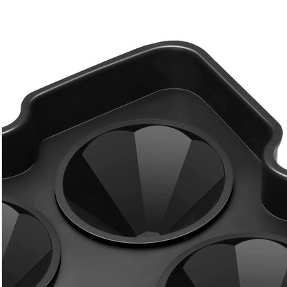 Home Collection Large Silicone 3D Diamond Ice Cube Tray