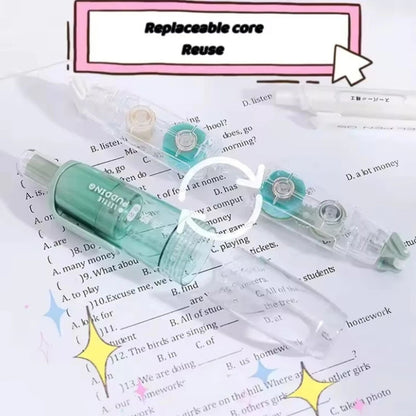 Home Collection Double Sided Tape Runner Roller with 2 Refills