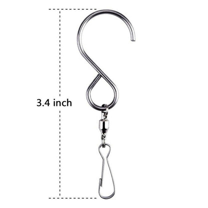 Home Collection Rotating Swivel Hooks Clips Hanger