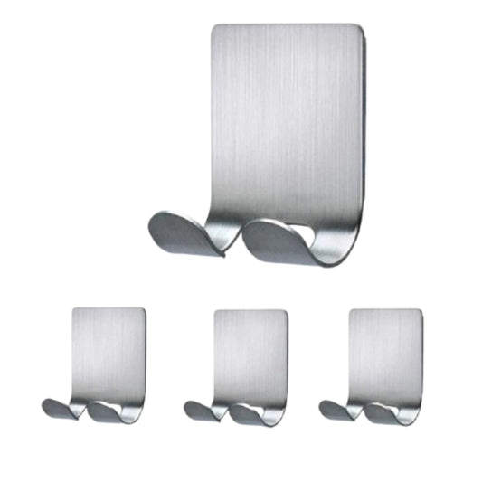 Home Collection Pack of 4 Adhesive Razor Holder Hooks