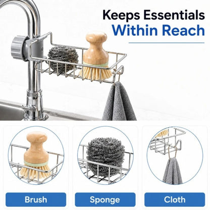 Home Collection Kitchen Sink Faucet Rack Organizer