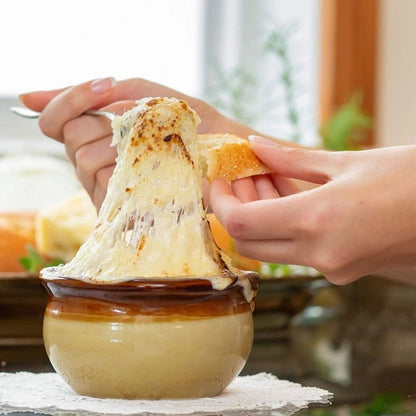 Home Collection Set of 4 French Onion Soup Crocks 12 oz