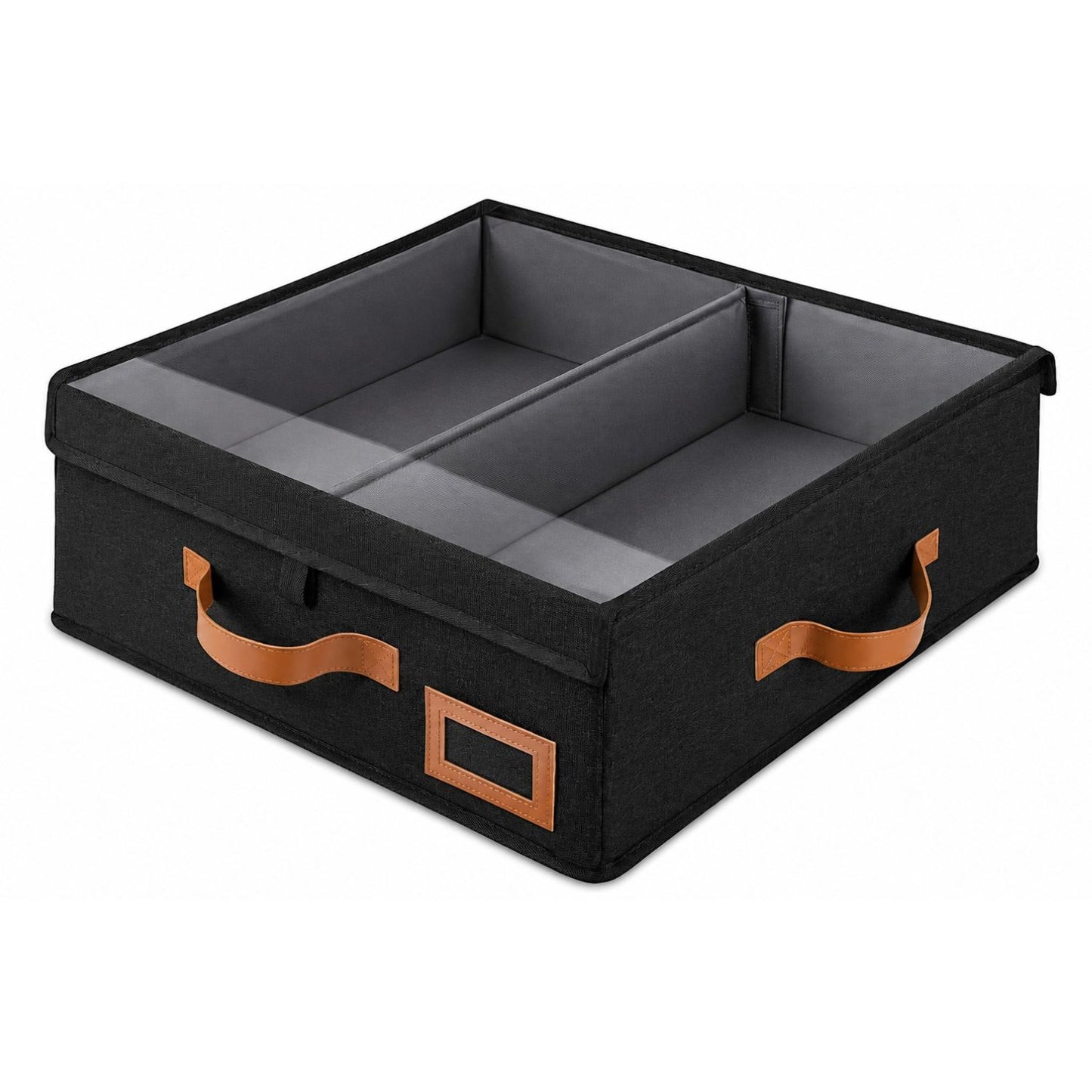 Home Collection 2in1 Stackable Hat Storage Organizer with Clear Lid