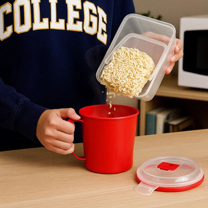 Home Collection 20oz Microwave Soup Mug with Steam Vent Lid