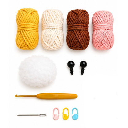 Home Collection Giraffe Crochet Kit for Beginners