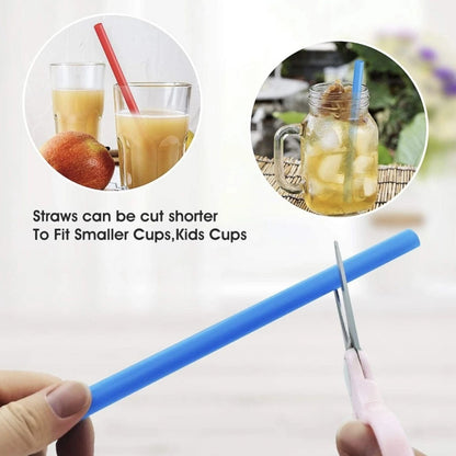 Home Collection Jumbo Boba Smoothie Straws 8.5"