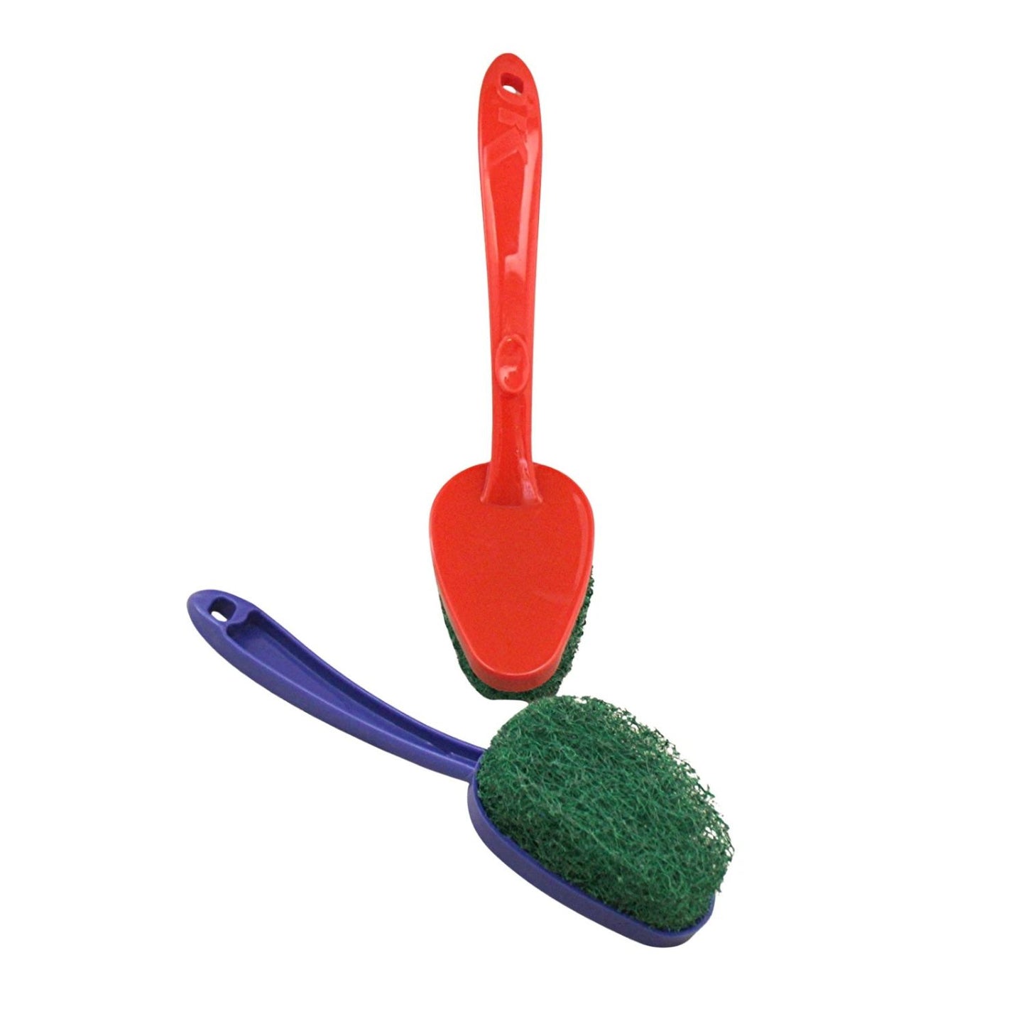 Home Collection Pack of 2 Scouring Pads with Handle