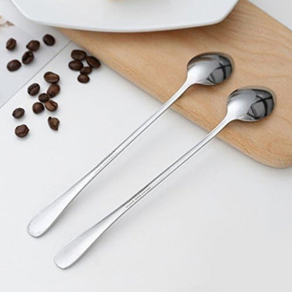 Home Collection 10-Piece Long Handle Iced Tea Spoons