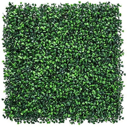 Home Collection 12Pcs Boxwood Grass Wall Panels 20x20"
