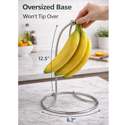 Home Collection Chrome Banana Holder Stand