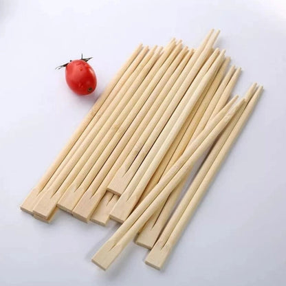 Home Collection Disposable Bamboo Chopsticks Individually Wrapped 9"