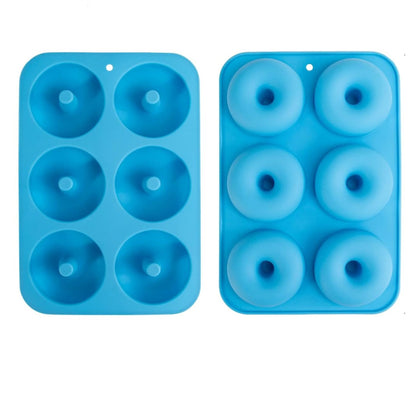 Home Collection 2-Pack 6-Cavity Silicone Donut Mold