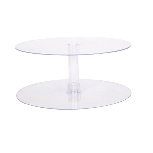 Home Collection Acrylic Cake Stand Display 18 Inch