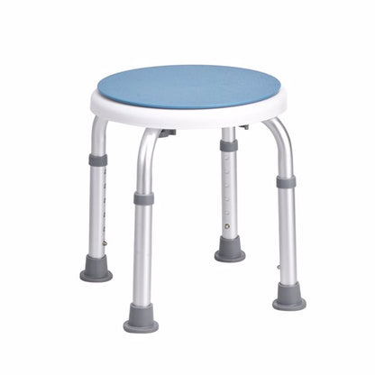 Adjustable 300lb Shower Chair with Anti-Tip Design