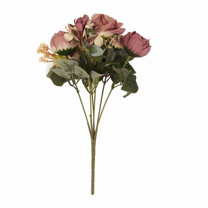 Home Collection 2 Bouquets 12" Silk Artificial Flowers