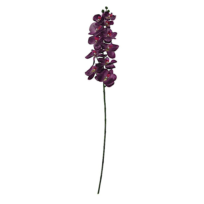Home Collection 2-Pack 40-Inch Artificial Silk Orchid Flower Stems