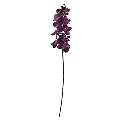 Home Collection 2-Pack 40-Inch Artificial Silk Orchid Flower Stems
