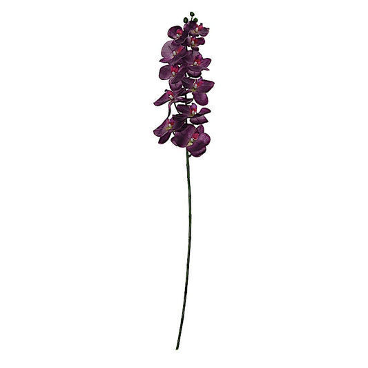 Home Collection 2-Pack 40-Inch Artificial Silk Orchid Flower Stems