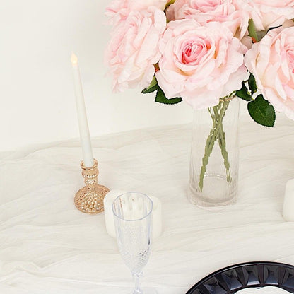 Home Collection 2 Bushes 17" Premium Silk Roses