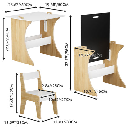 Kids Table Set with One Chair