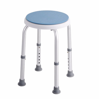 Adjustable 300lb Shower Chair with Anti-Tip Design
