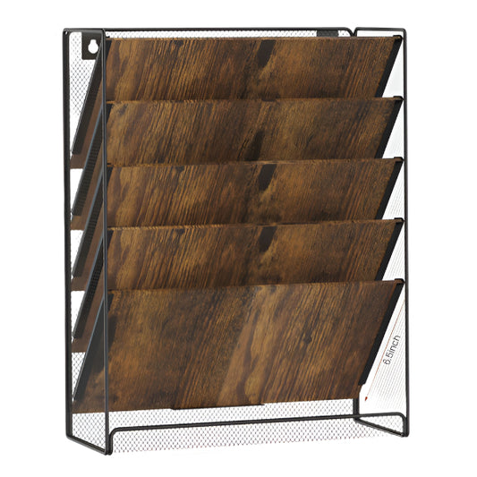 5th Floor Wall File Rack